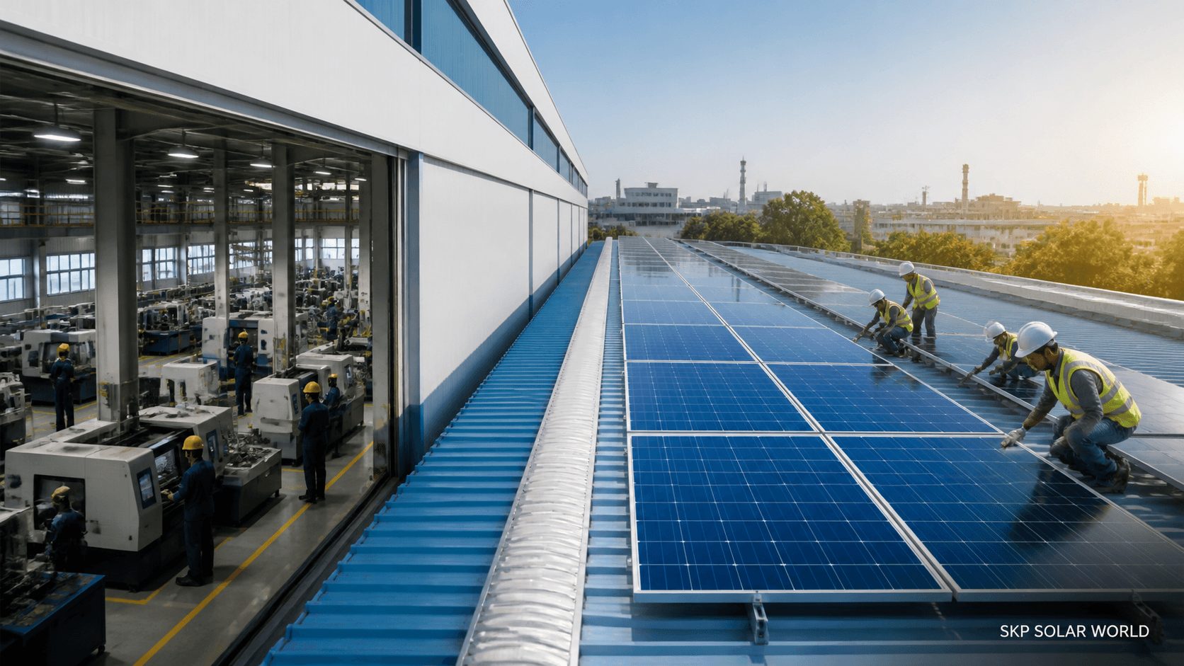 Rooftop Solar Installation for Factories: Will It Shut Down Your Production Line?