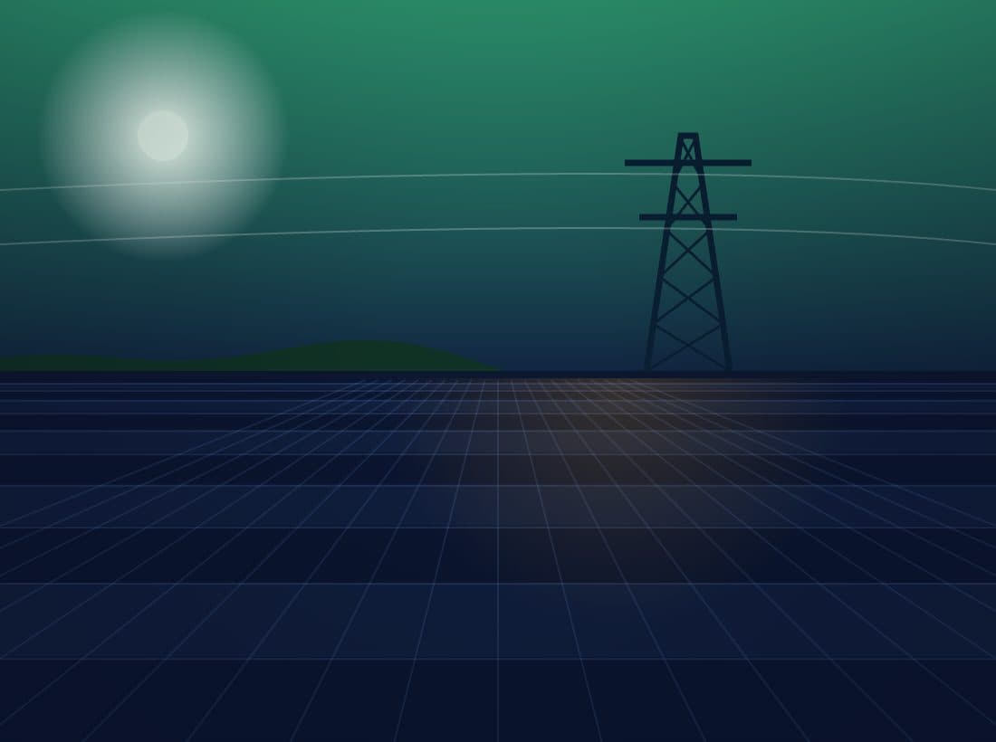 On-grid solar system
